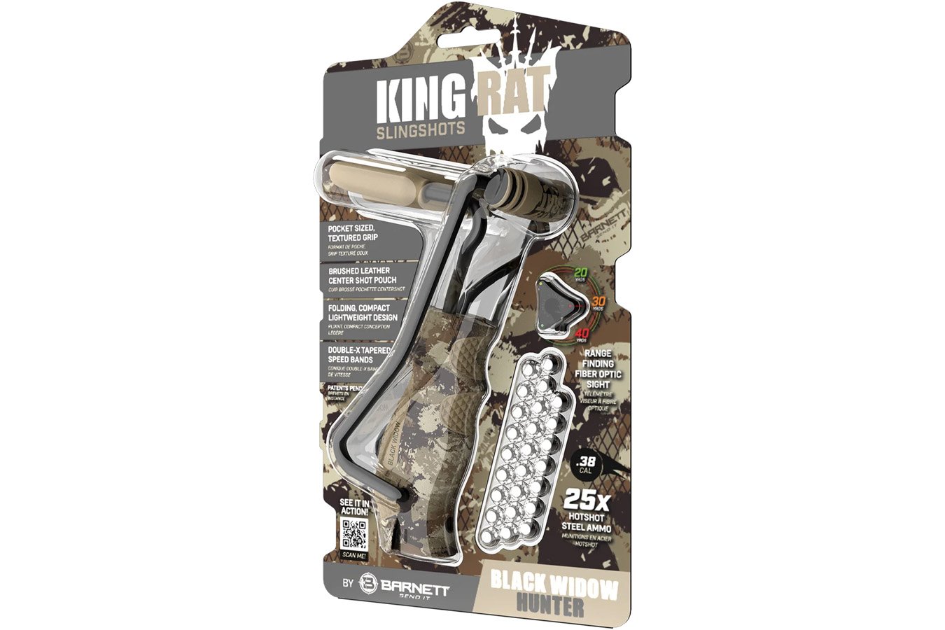 Barnett Black Widow Hunter Slingshot